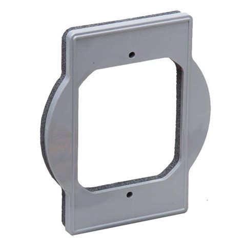 convert square junction box to round|square to round adapter.